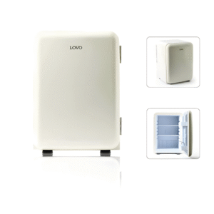 LovoUK 40L Thermo Absorption Mini Refrigerator – Silent Cooling, ECO Mode & LED Light