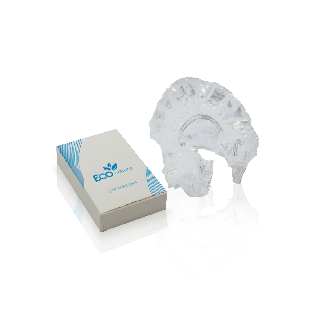 Eco Natura White Edition Shower Cap (500/pack)