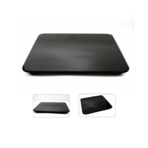 LovoUK Digital Bathroom Scale |Full Glass Platform, LED Display, 180kg Capacity, Auto On/Off