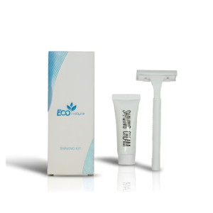 Eco Nature White Edition Shaving Kit (500/pack)