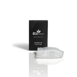 Eco Natura Black Edition Shower Cap (500/pack)
