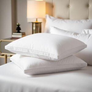 Dual Piping Pillow – 50x70 cm (950g Microfiber, 233TC Cotton)